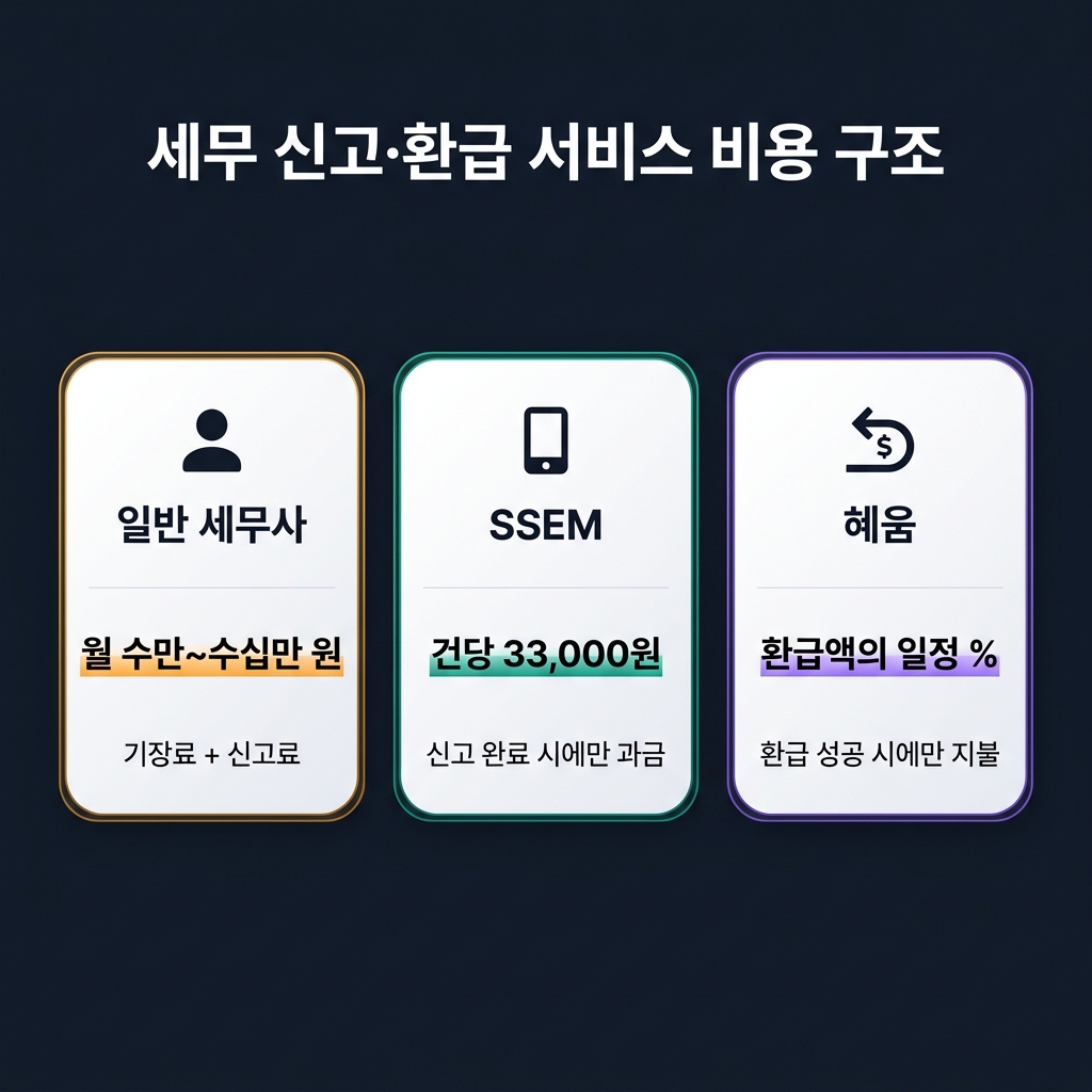 세무 서비스 비용 구조